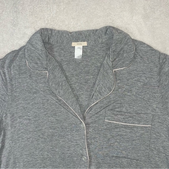 Eberjey Short Sleeve gray Size M - Picture 2 of 7